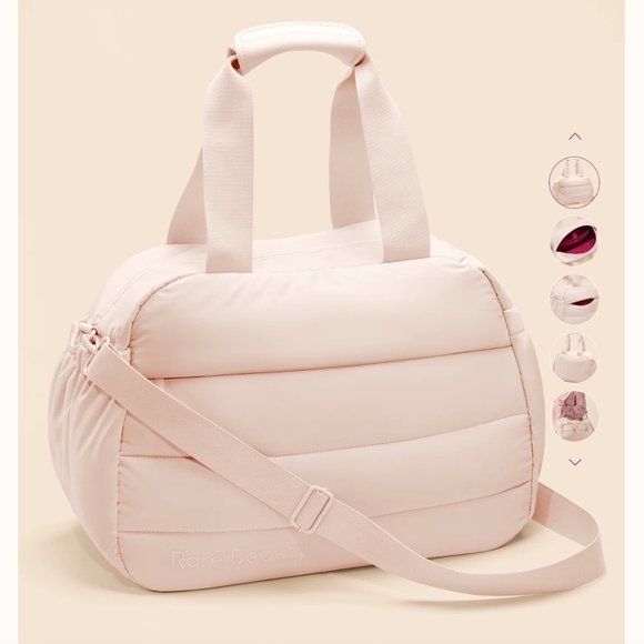 NWT Rare Beauty Puffy Carryall Tote